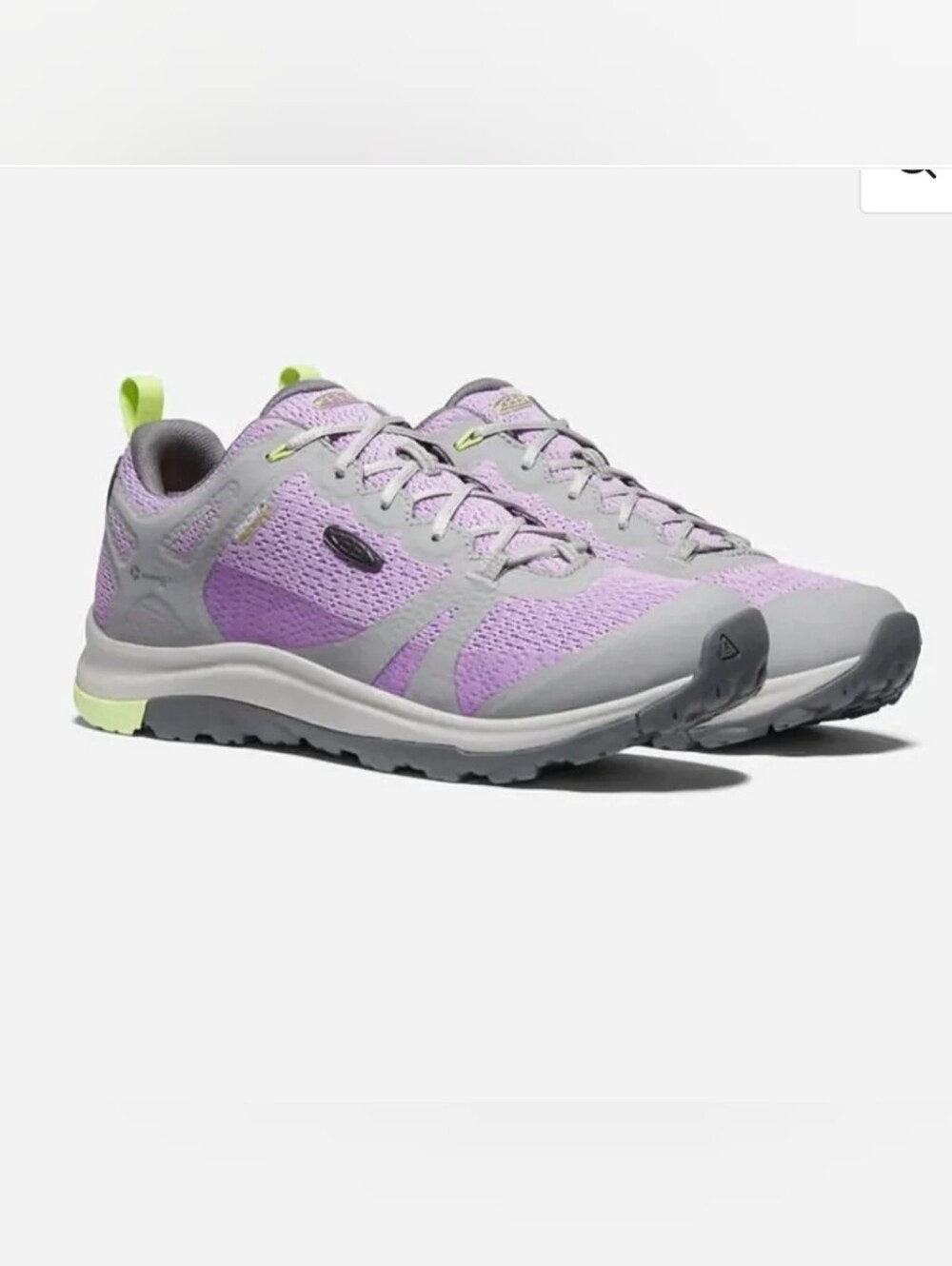 KEEN Terradora II Waterproof Hiking Shoes In Drizzle/African Violet Size 7.5